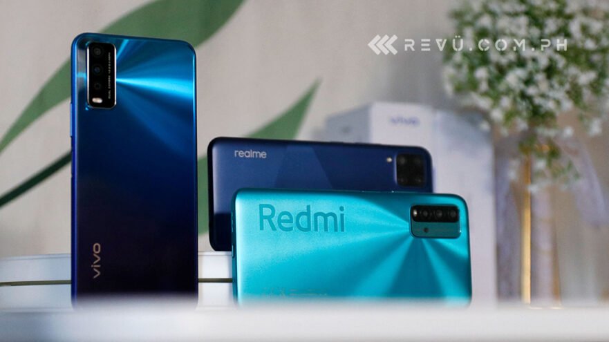 Redmi 9T vs Realme C15 vs Vivo Y20i: Comparison review by Revu Philippines