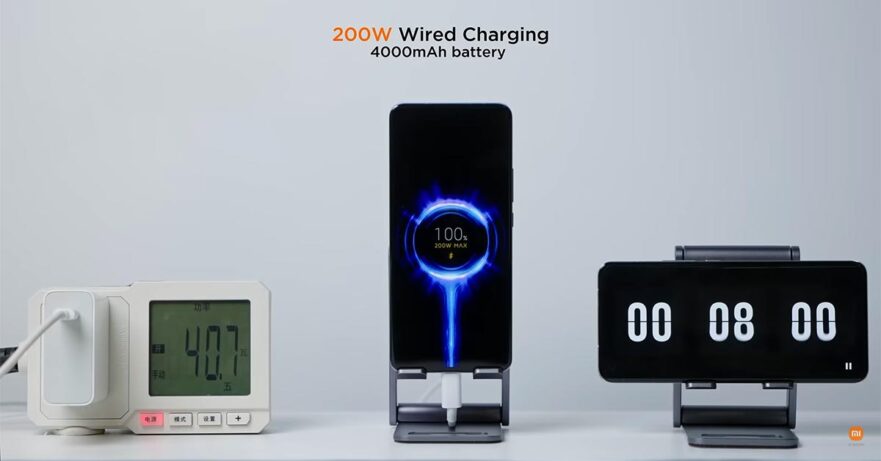 Xiaomi HyperCharge 200W wired and 120W wireless charging technology via Revu Philippines