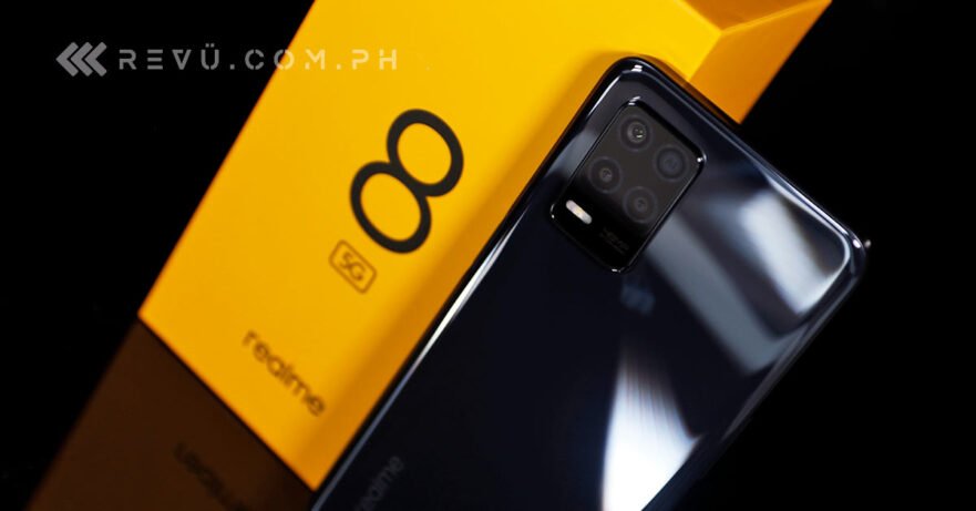 Realme 8 5G first impressions, price, and specs via Revu Philippines