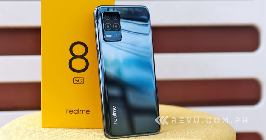 Realme 8 5G price and specs via Revu Philippines