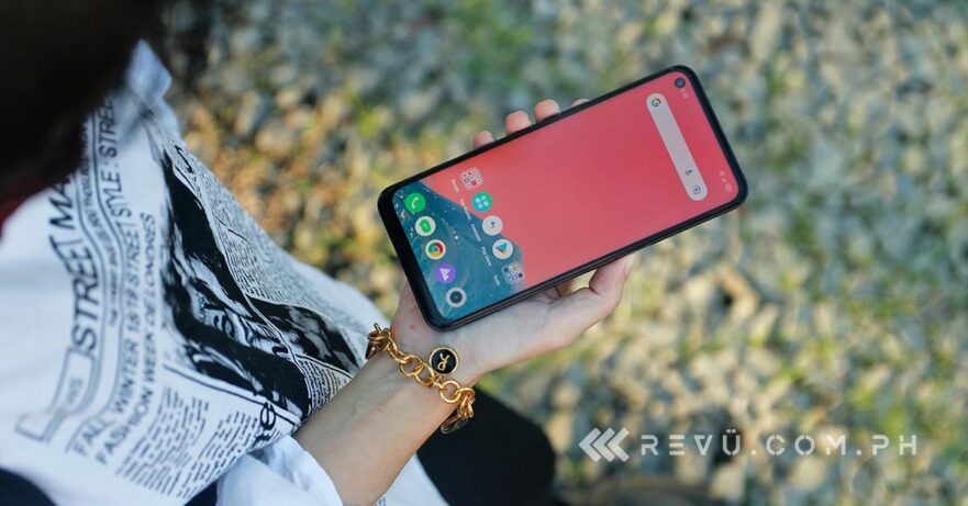 Realme 8 5G review, price, and specs via Revu Philippines