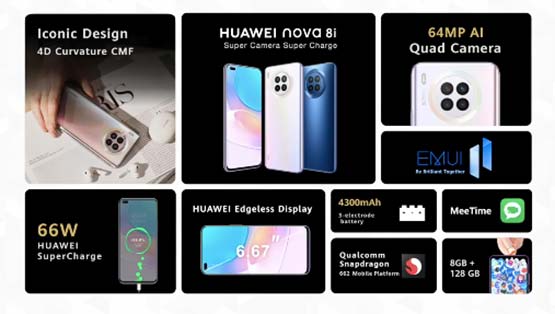 Huawei Nova 8i price, specs, and availability via Revu Philippines