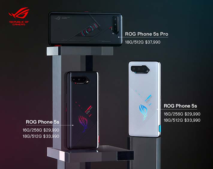 ASUS ROG Phone 5s and ROG Phone 5s Pro price and specs via Revu Philippines