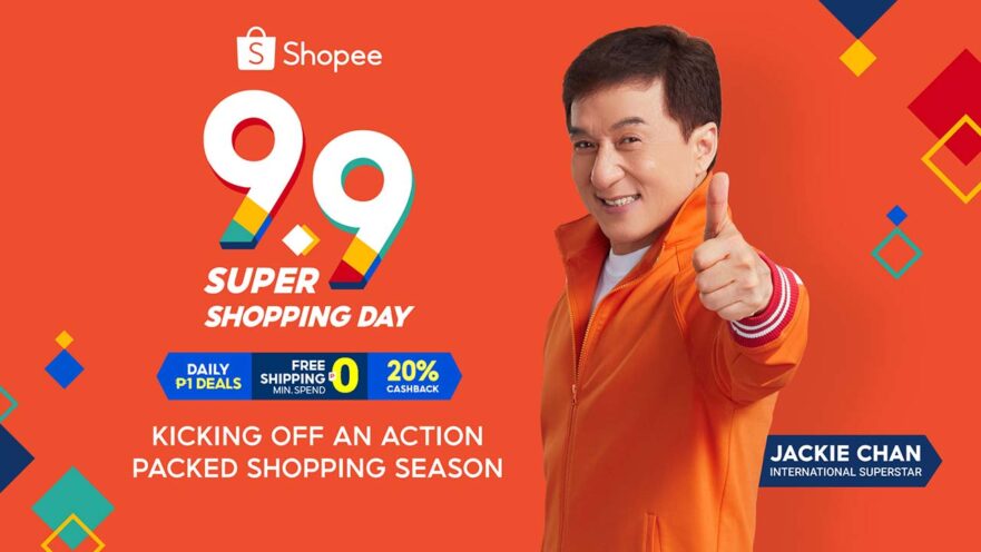 Jackie Chan as brand ambassador for Shopee via Revu Philippines