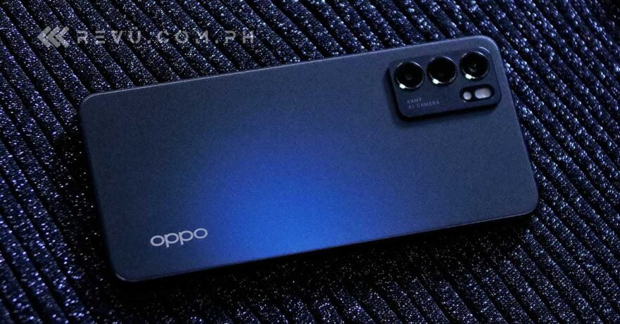 OPPO Reno6 5G review, price, and specs via Revu Philippines