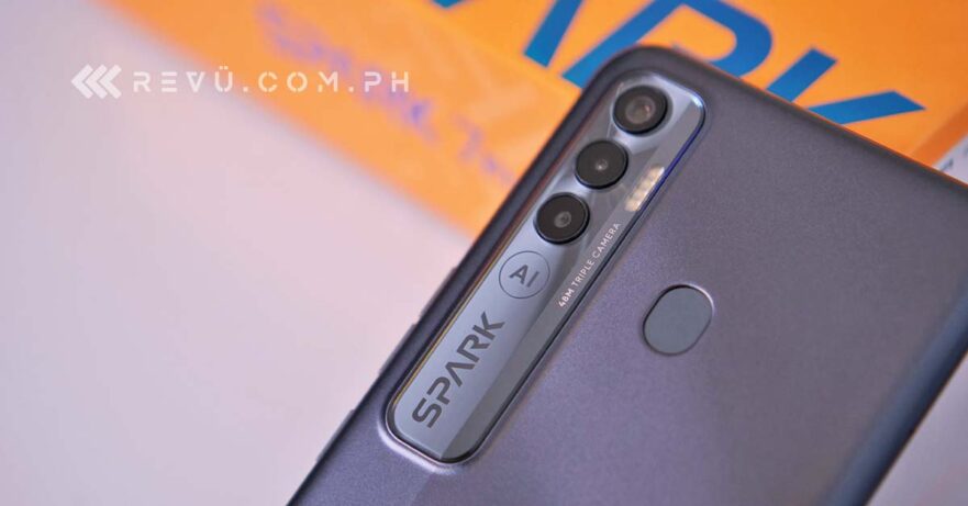 Tecno Spark 7 Pro price and specs via Revu Philippines