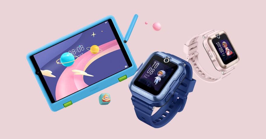 Huawei MatePad T 8 Kids Edition and Huawei Watch Kids 4 Pro price and specs via Revu Philippines