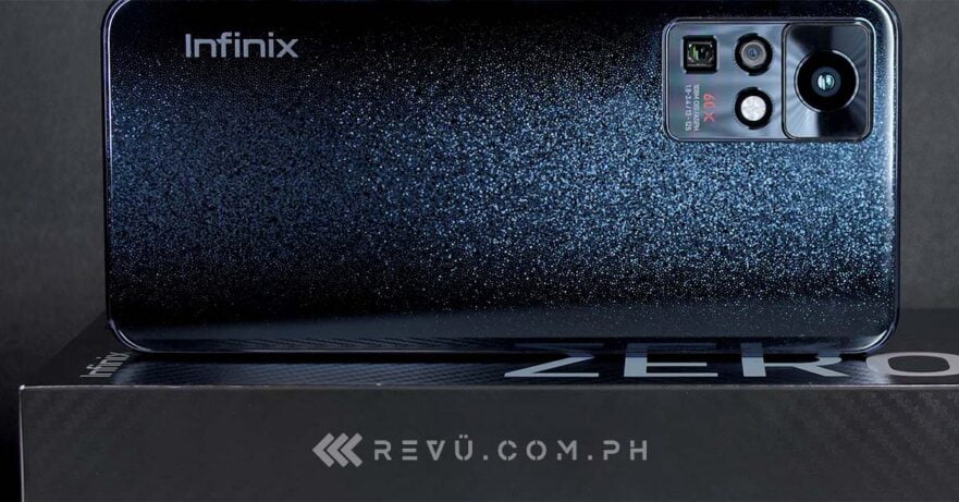 Infinix Zero X Pro unboxing via Revu Philippines