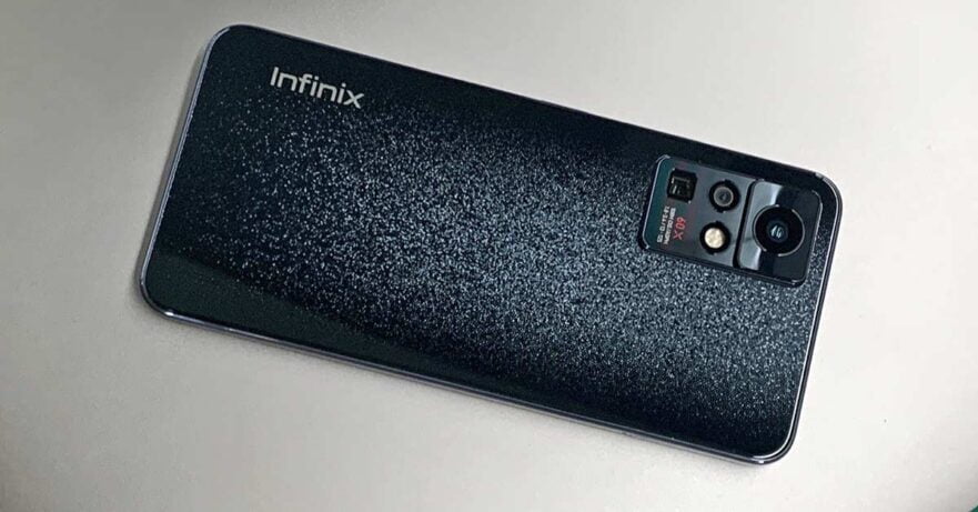 Picture of an Infinix Zero X or Infinix Zero X Pro actual unit leaks via Revu Philippines