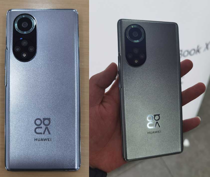 Leaked pictures of Huawei Nova 9 Pro and Huawei Nova 9 actual units via Revu Philippines