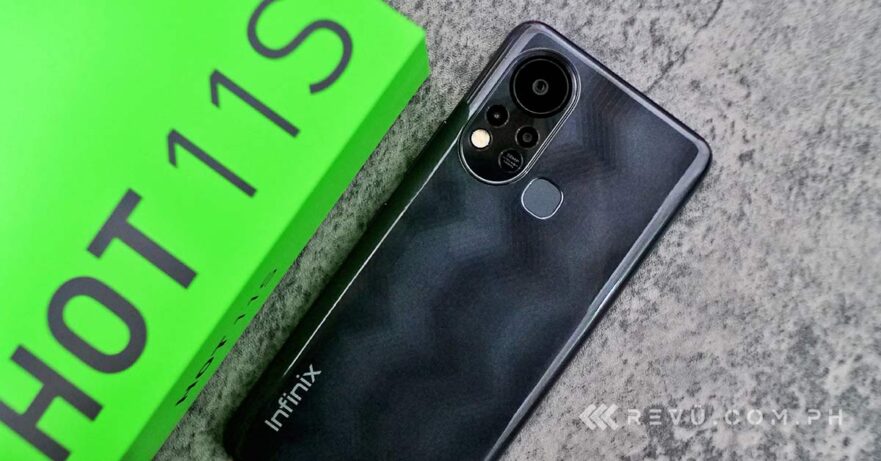 Infinix Hot 11S unboxing and price and specs via Revu Philippines