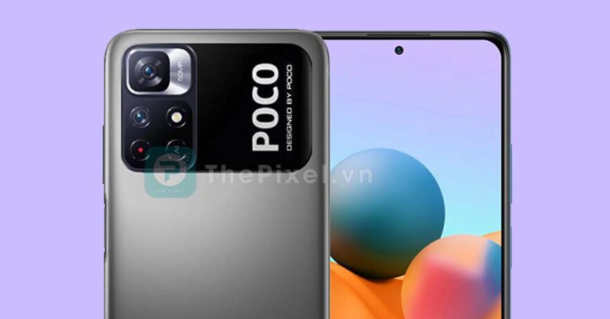 POCO M4 Pro 5G design leak via Revu Philippines