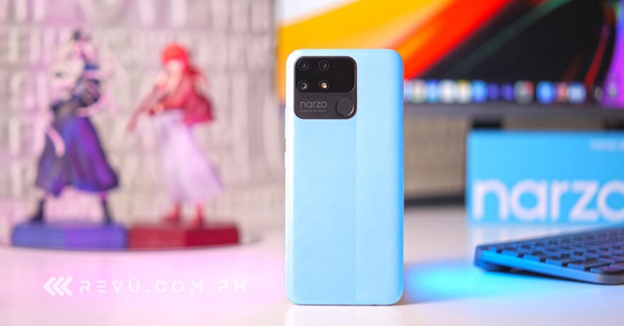 Realme Narzo 50A price and specs and availability via Revu Philippines