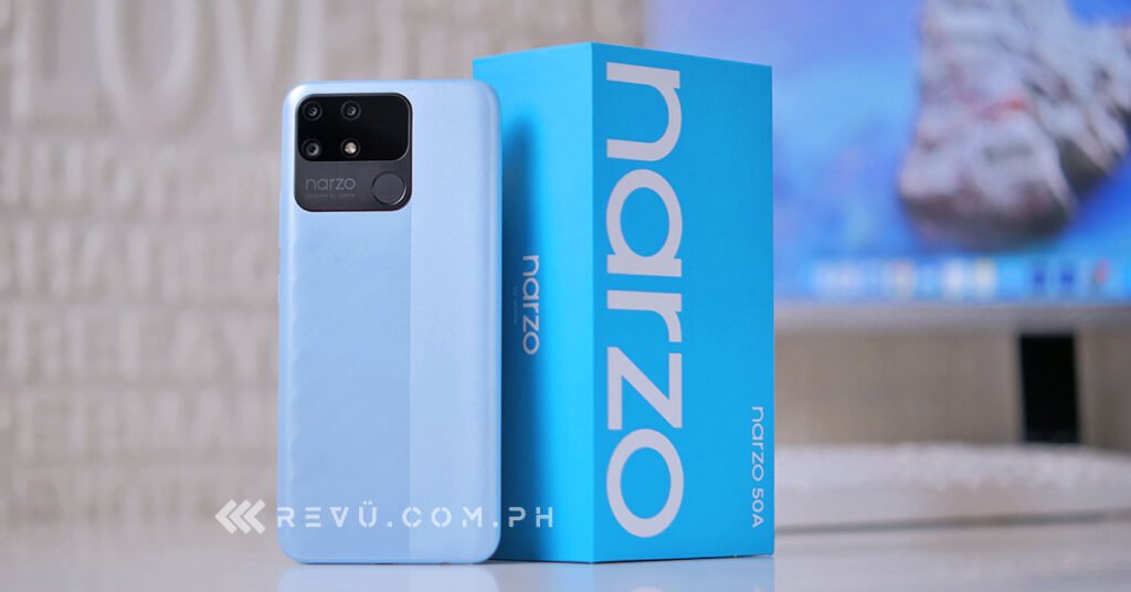 Realme Narzo 50A quick review and price and specs via Revu Philippines