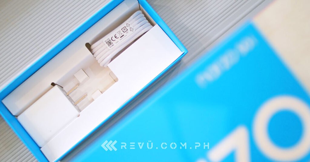 Realme Narzo 50i unboxing and initial review or first impressions and price and specs via Revu Philippines