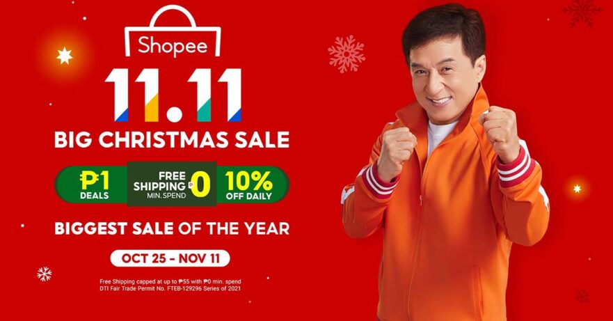 Shopee 11.11 Big Christmas Sale details via Revu Philippines