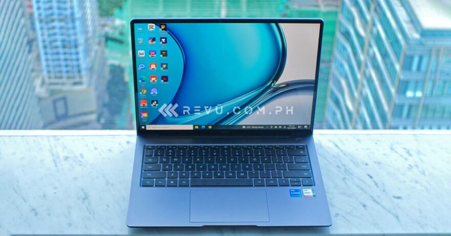 Huawei MateBook 14 screen test via Revu Philippines