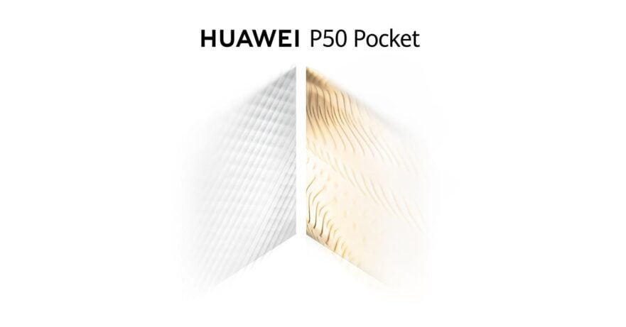 Huawei P50 Pocket launch date announcement via Revu Philippines