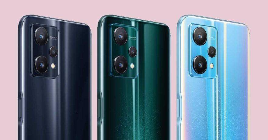 Realme 9 Pro Plus 5G and Realme 9 Pro 5G design leak via Revu Philippines