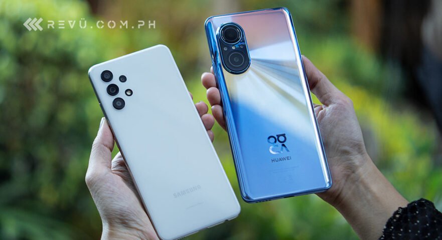 Huawei Nova 9 SE vs Samsung Galaxy A32 camera comparison by Revu Philippines