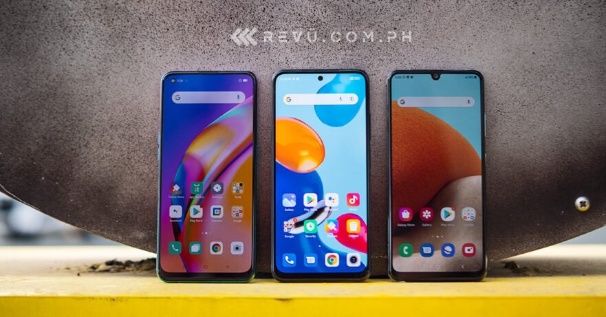 OPPO A94 vs Redmi Note 11 vs Samsung Galaxy A32 review comparison by Revu Philippines