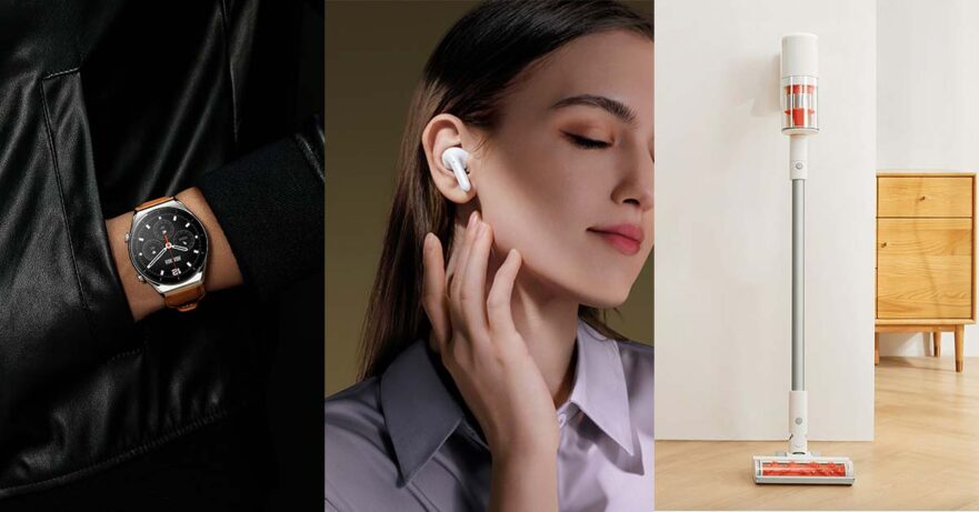 Xiaomi Watch S1 and Xiaomi Buds 3T Pro and Xiaomi Vacuum Cleaner G11 price and specs via Revu Philippines