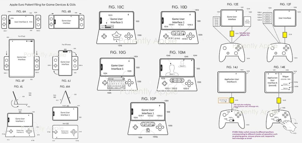 Apple game controller design patents via Revu Philippines