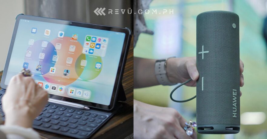 Huawei MatePad 10.4 2022 and Huawei Sound Joy price and specs via Revu Philippines