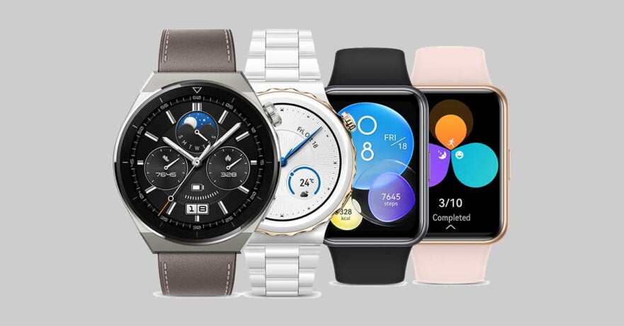 Huawei Watch GT 3 Pro and Huawei Watch Fit 2 price and specs via Revu Philippines
