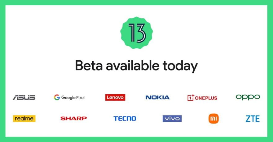 List of Android devices eligible for Android 13 beta 2 via Revu Philippines