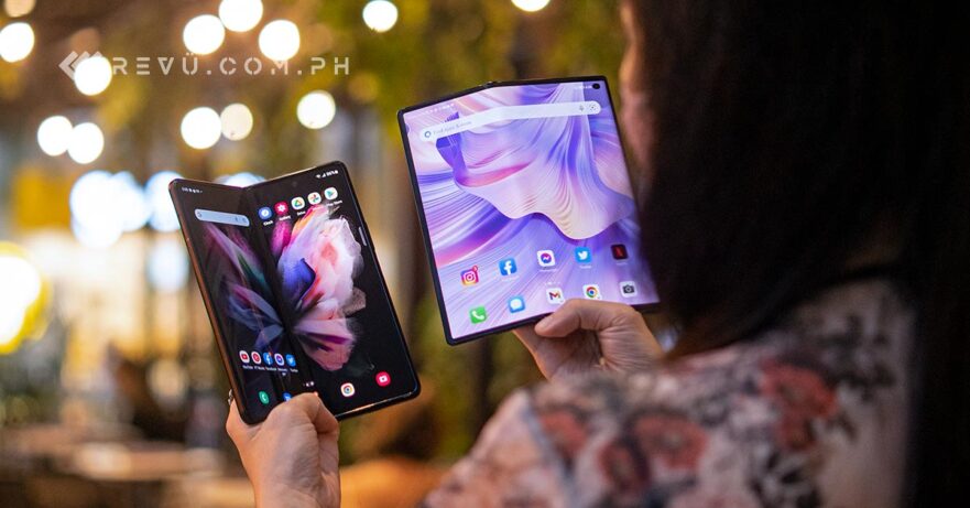 Huawei Mate Xs 2 vs Samsung Galaxy Z Fold3 comparison review by Revu Philippines