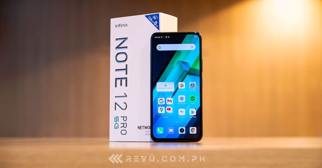 Infinix Note 12 Pro 5G unboxing and first impressions by Revu Philippines