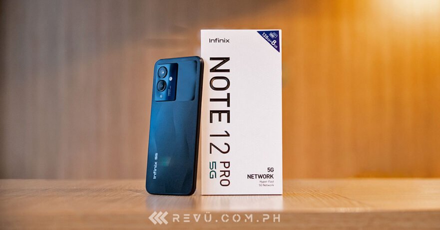 Infinix Note 12 Pro 5G unboxing and first impressions by Revu Philippines