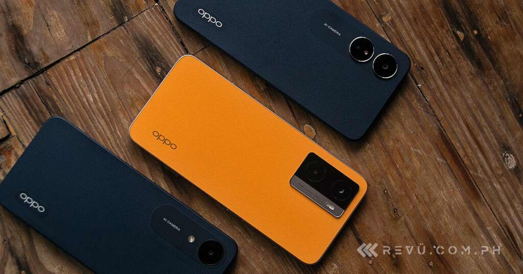 OPPO A17 and OPPO A77s and OPPO A17k price and specs via Revu Philippines