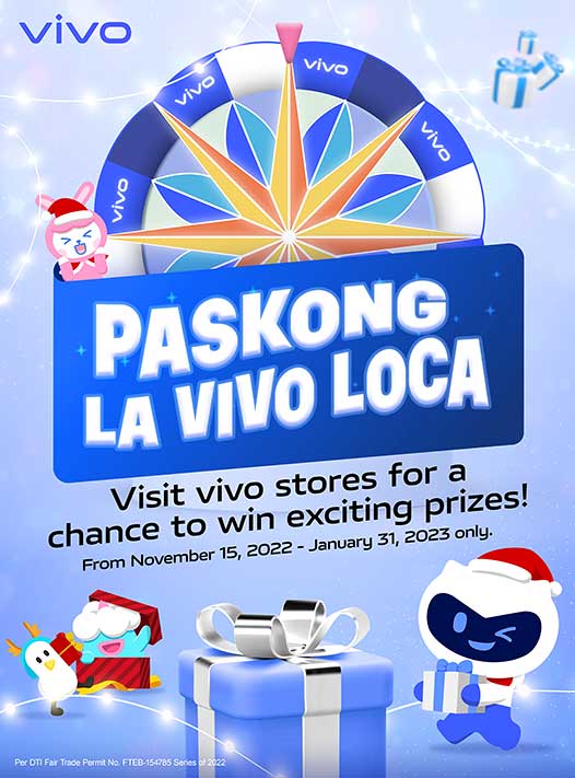 Paskong La Vivo Loca holiday campaign complete details via Revu Philippines