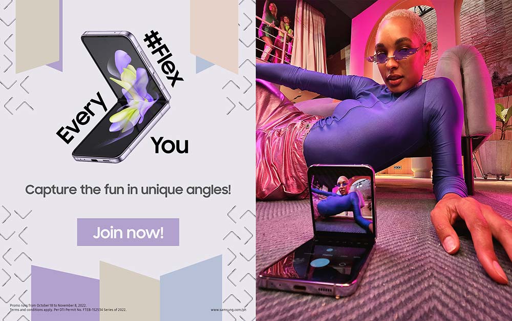 Samsung Galaxy Z Flip4 Flex Every You contest details via Revu Philippines