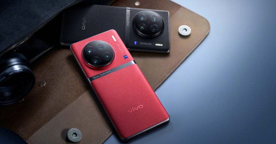 Vivo X90 Pro Plus red and black colors and price and specs via Revu Philippines