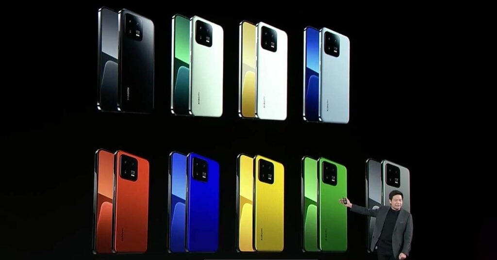 Xiaomi 13 colors via Revu Philippines