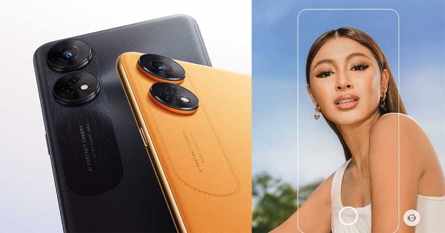 OPPO Reno8 T or OPPO Reno 8T with Nadine Lustre on microsite via Revu Philippines