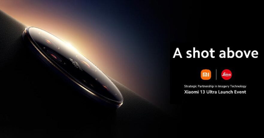 Xiaomi 13 Ultra launch date announcement via Revu Philippines