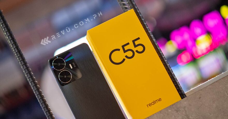 realme C55 unboxing and first impressions by Revu Philippines