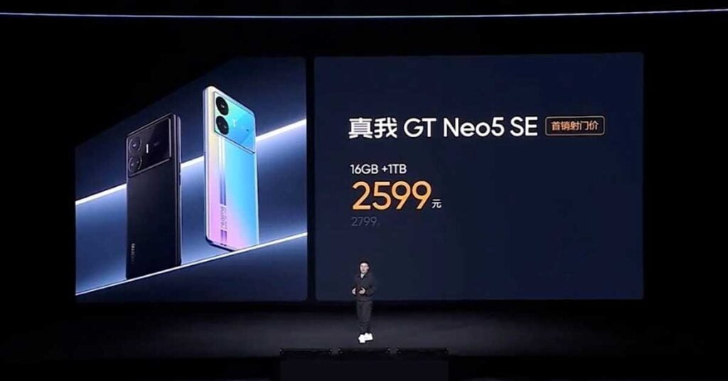 realme GT Neo5 SE price and specs and colors via Revu Philippines