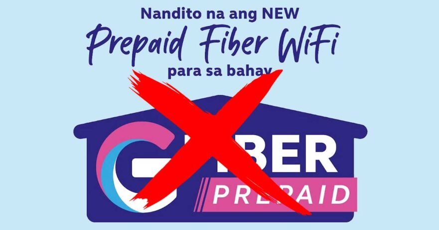 Globe GFiber Prepaid Fiber Wifi home internet connection bad experience review by Revu Philippines