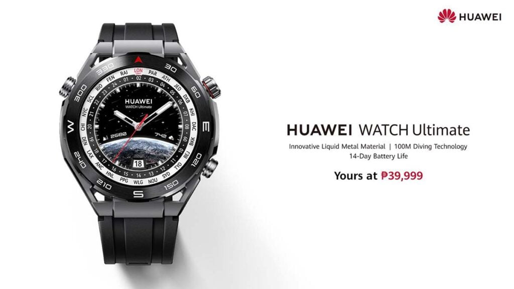 Huawei Watch Ultimate price and specs and features via Revu Philippines