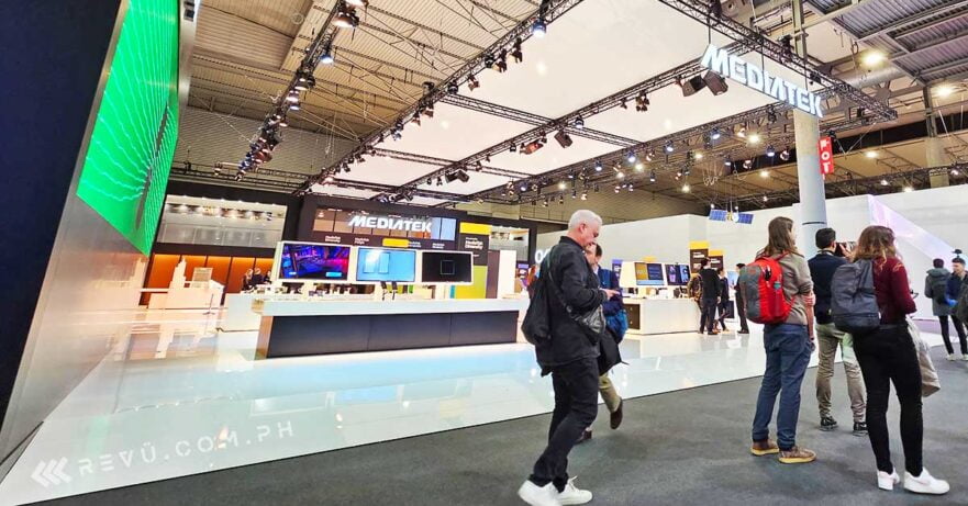 MediaTek booth at MWC 2023 in Barcelona Spain by Revu Philippines