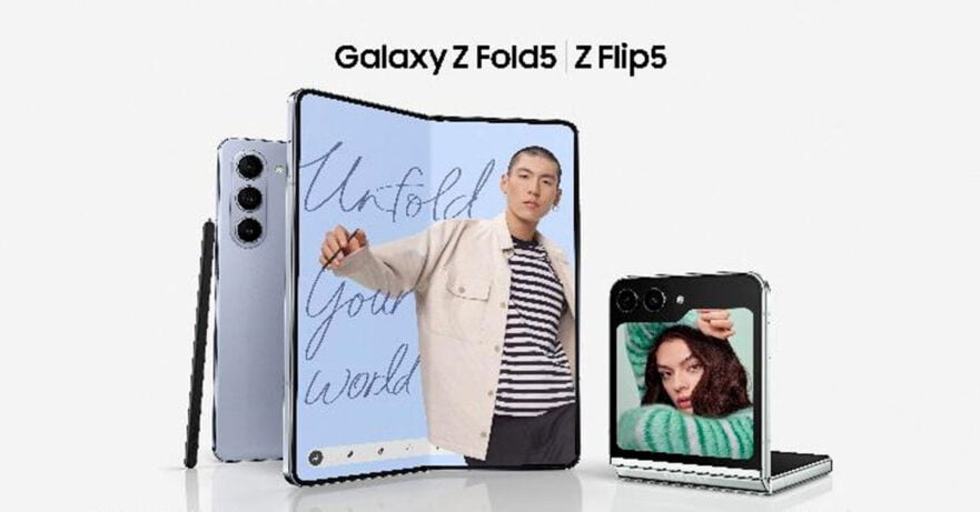 Samsung Galaxy Z Fold5 and Samsung Galaxy Z Flip5 design leaks via Revu Philippines