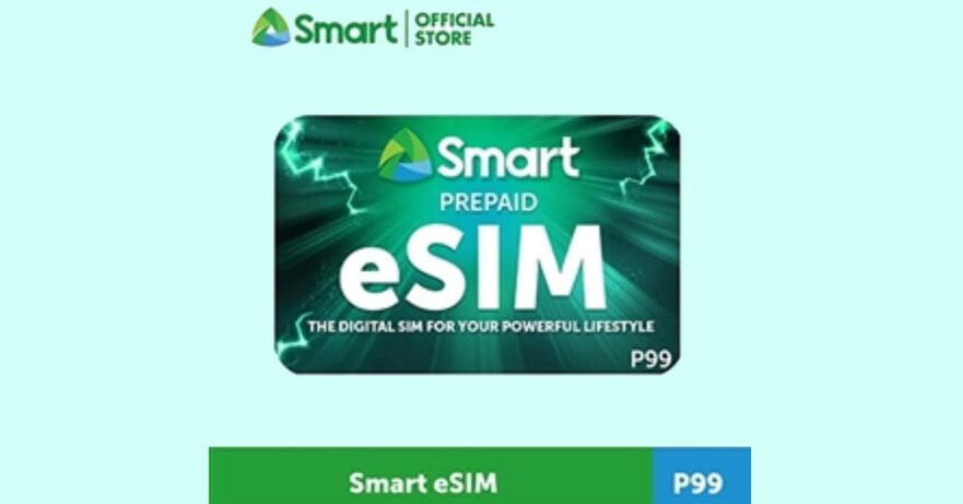 Smart prepaid eSIM price and inclusions via Revu Philippines