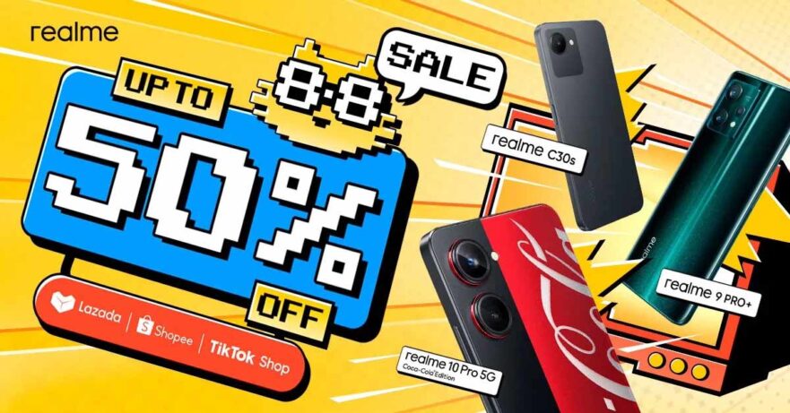 realme 8.8 sale 2023 via Revu Philippines