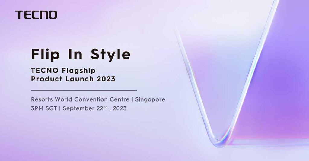 TECNO Phantom V Flip 5G launch date and venue revealed via Revu Philippines