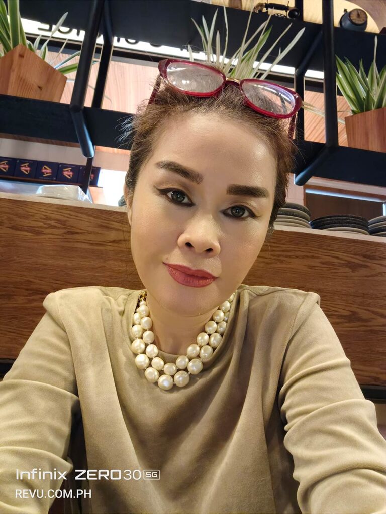 Infinix ZERO 30 5G camera sample selfie picture in review by Revu Philippines